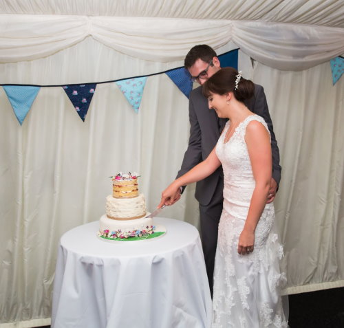 Natalie & Ashley's Wedding Cake