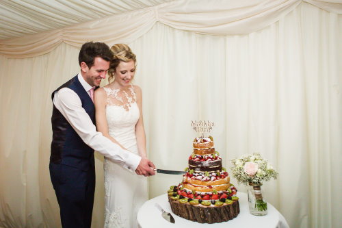 Nicola and Adam's Wedding Cake