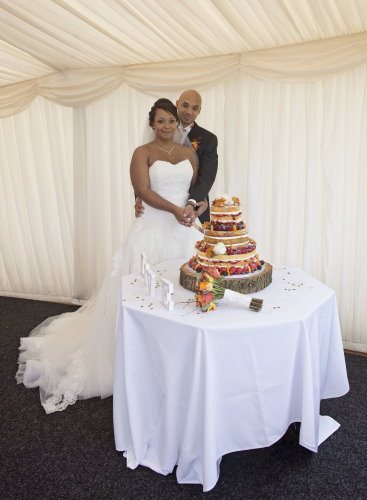 Charlotte & Dominic's Wedding Cake