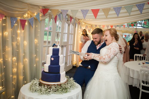 Jack & Livvy's Wedding Cake