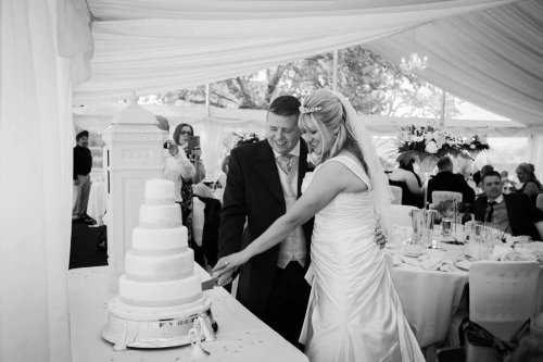 Sharon & Carl's Wedding Cake