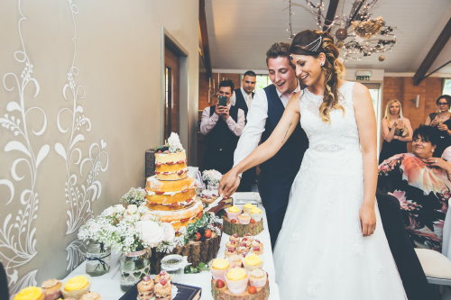 Sophia & David's Wedding Cake