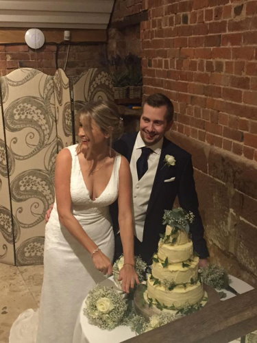 Emily & Joe's Wedding Cake